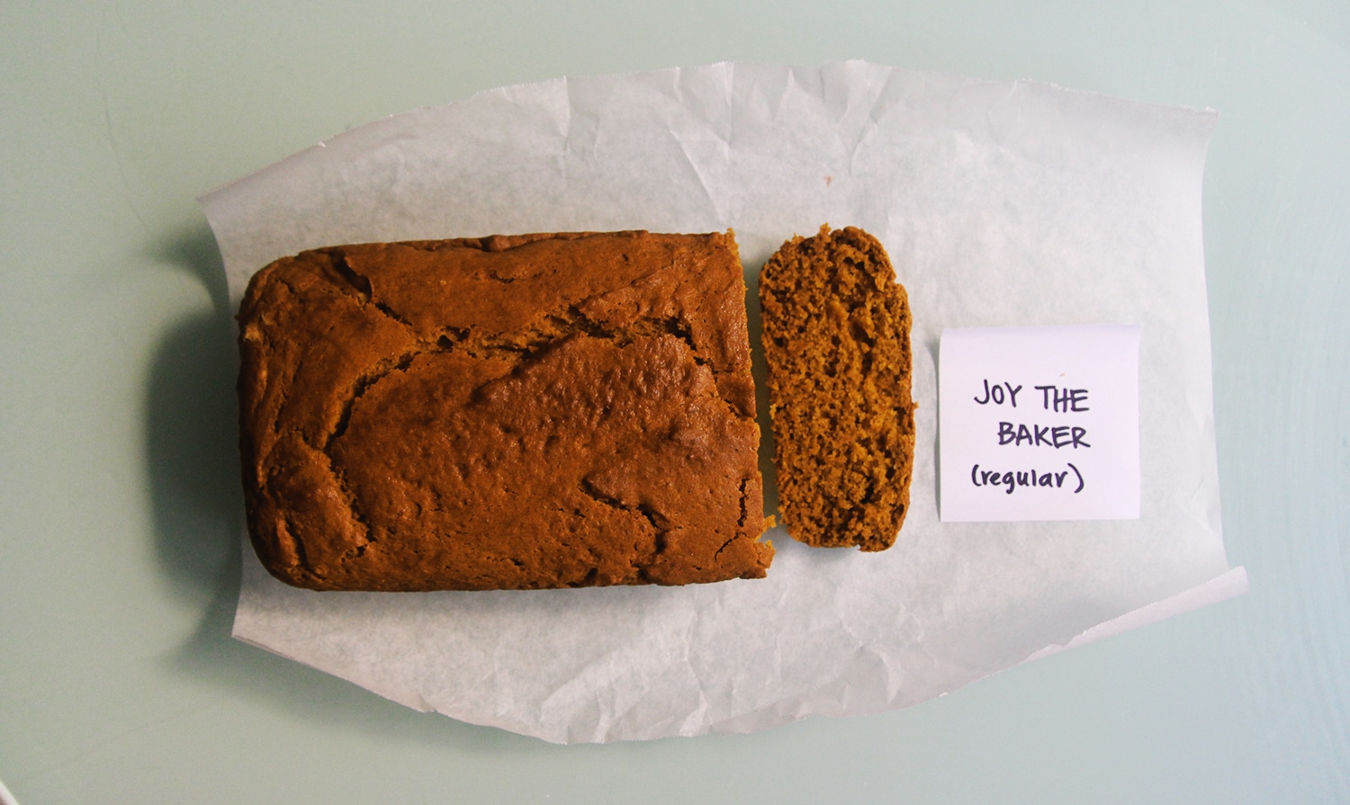 Joy the Baker pumpkin bread.