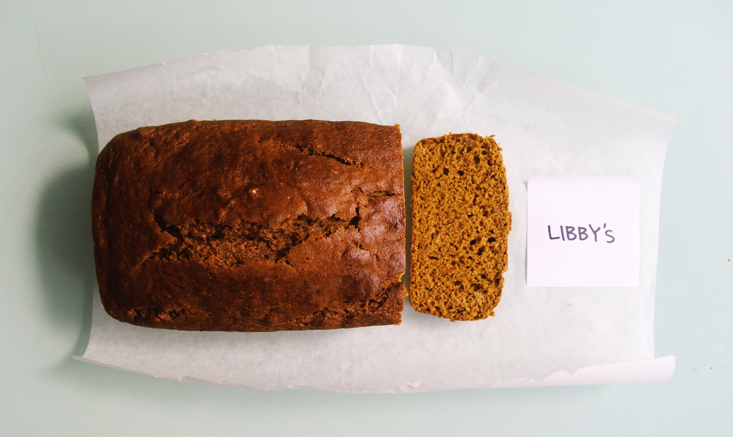 Libby\'s pumpkin bread.