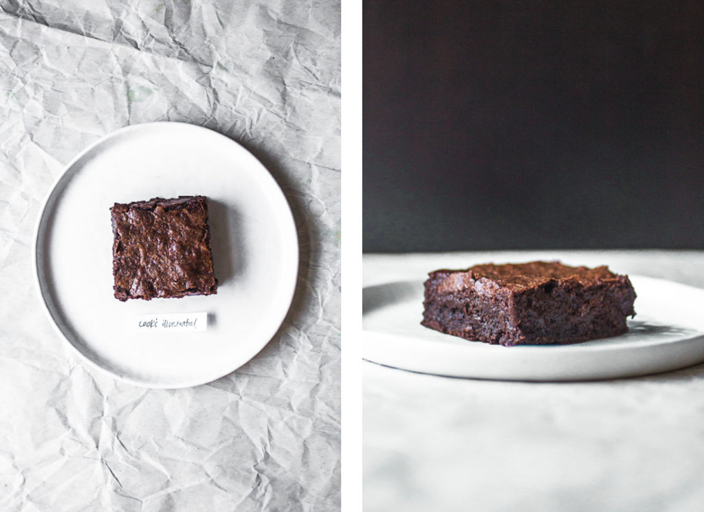 Cook\'s Illustrated brownies.