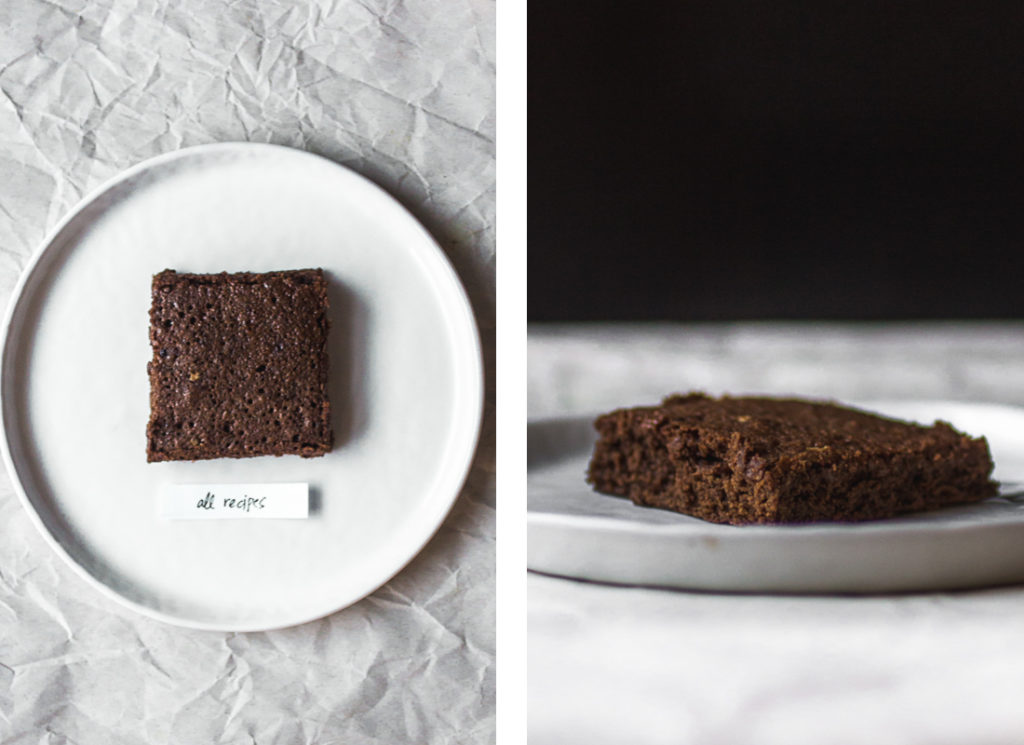 All Recipes brownies.