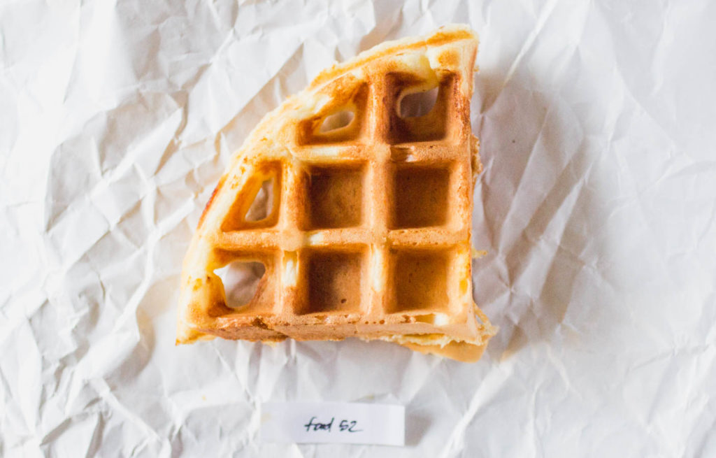 Food52 yeast waffle.