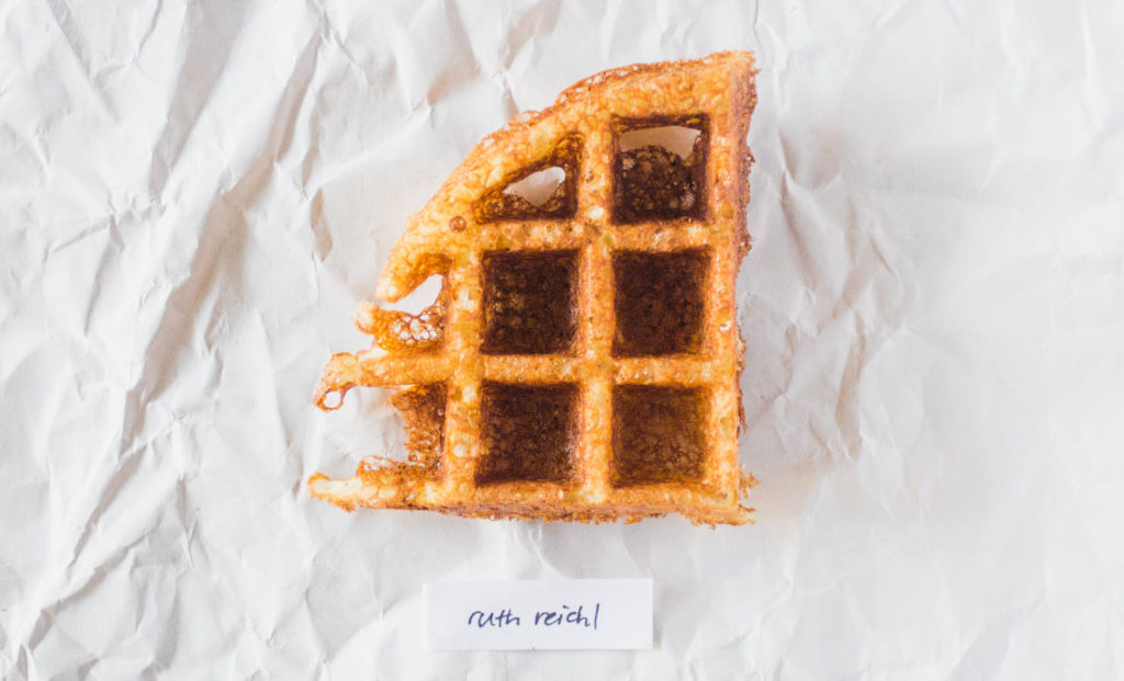 Ruth Reichl yeast waffle.