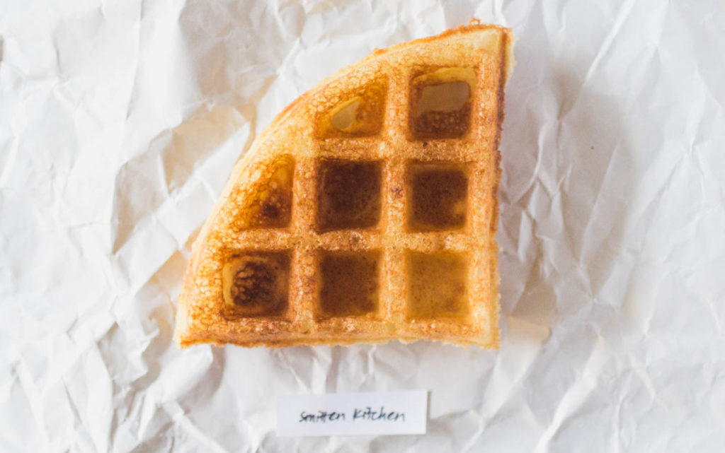 Smitten Kitchen yeast waffle.