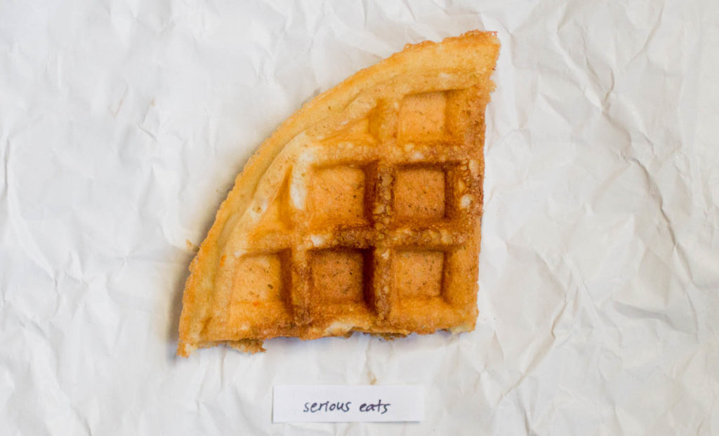 Serious Eats buttermilk waffle.