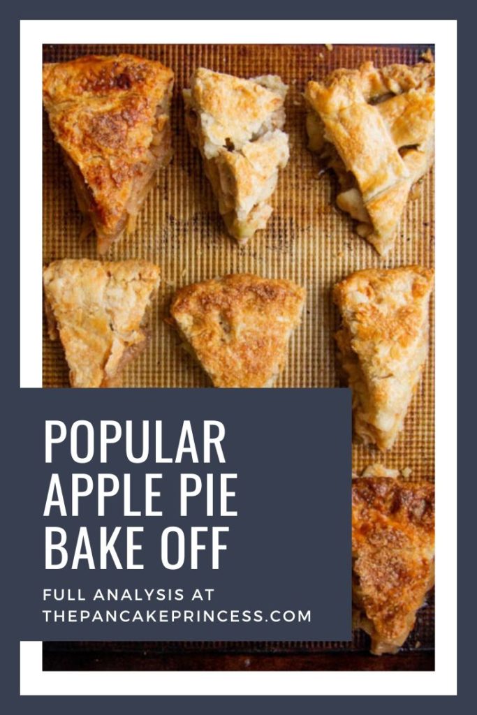 Pinable image of the best apple pie bake off.