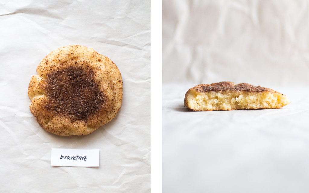 bravetart snickerdoodle cookie.