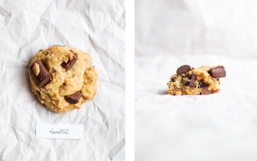 food52 vegan chocolate chip cookie.