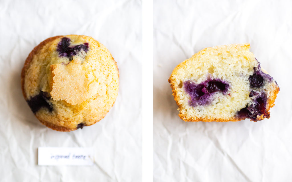 inspired taste blueberry muffin.