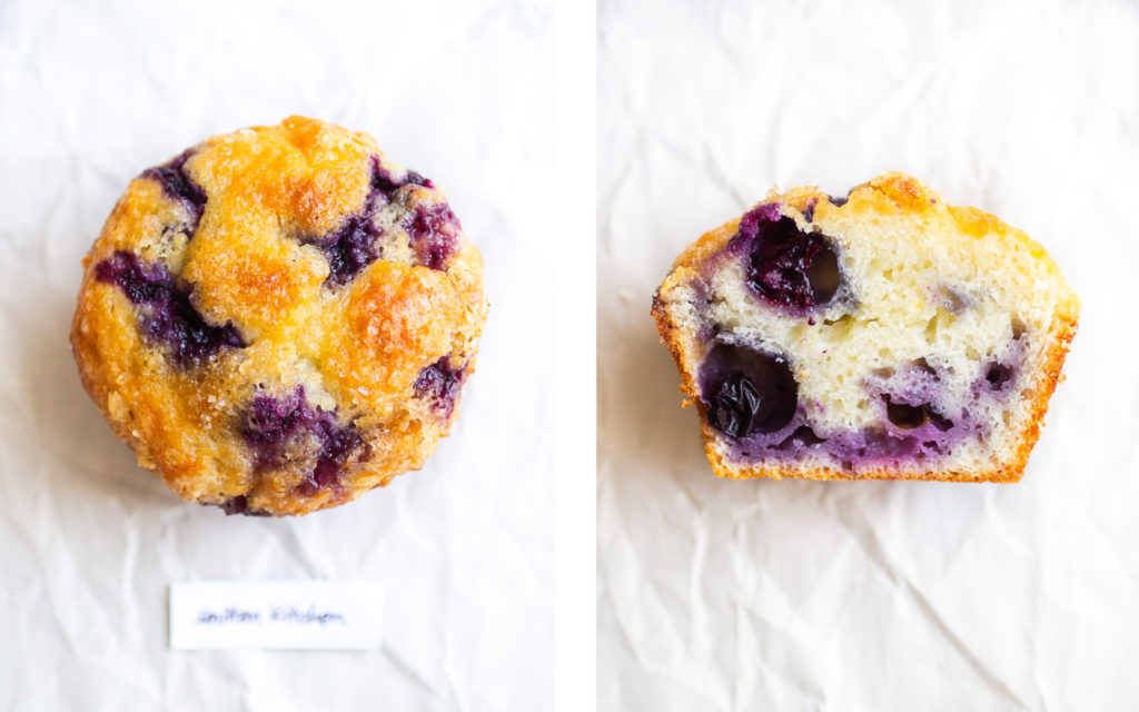 smitten kitchen blueberry muffin.