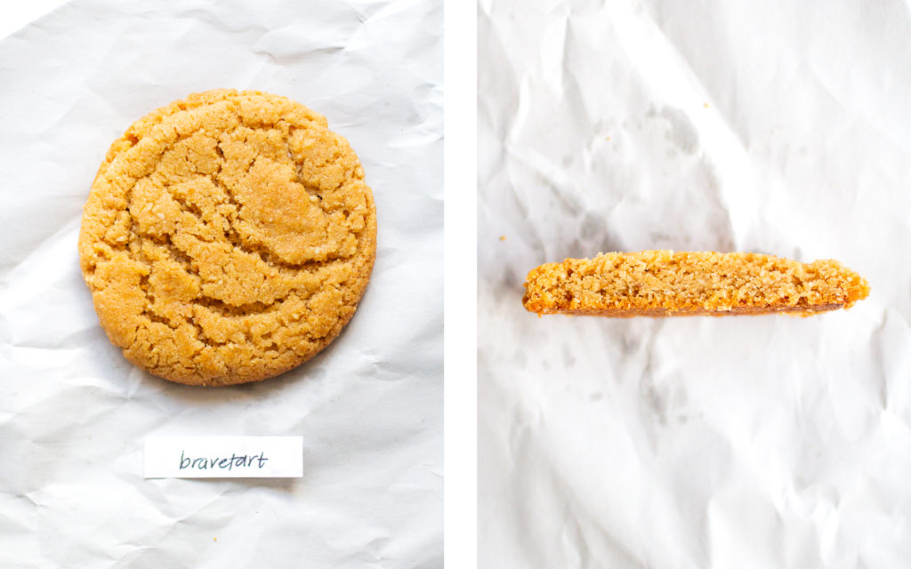 bravetart peanut butter cookie.