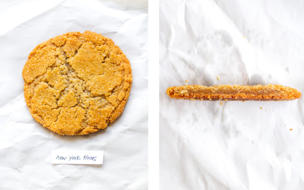 new york times miso peanut butter cookie.