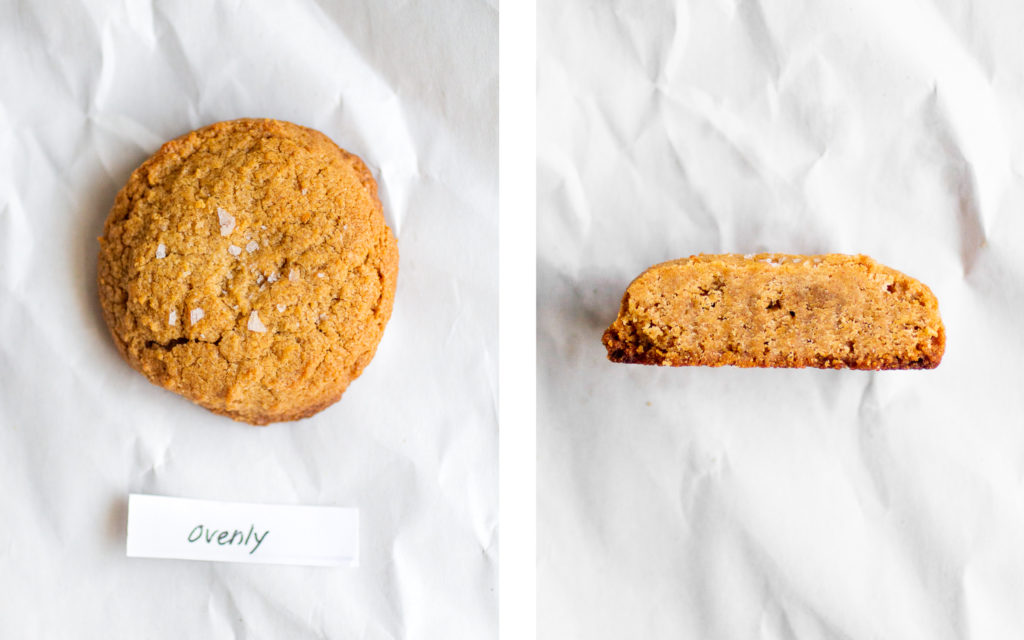 ovenly flourless peanut butter cookie.