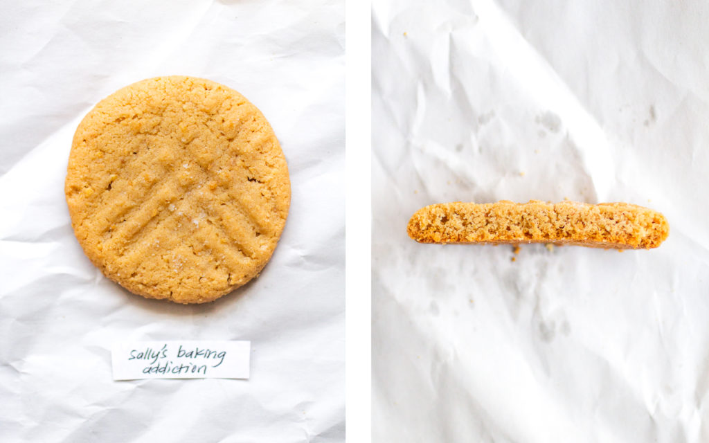 Sally\'s Baking Addiction peanut butter cookie.