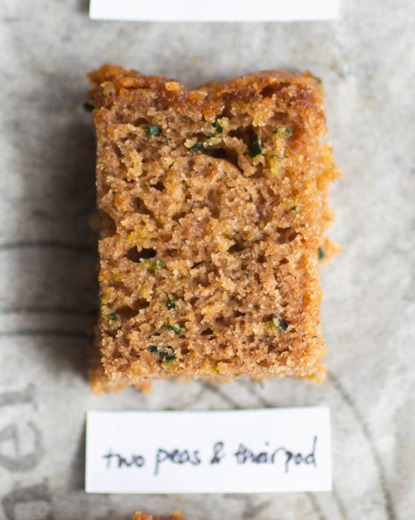 Two Peas & Their Pod zucchini bread.