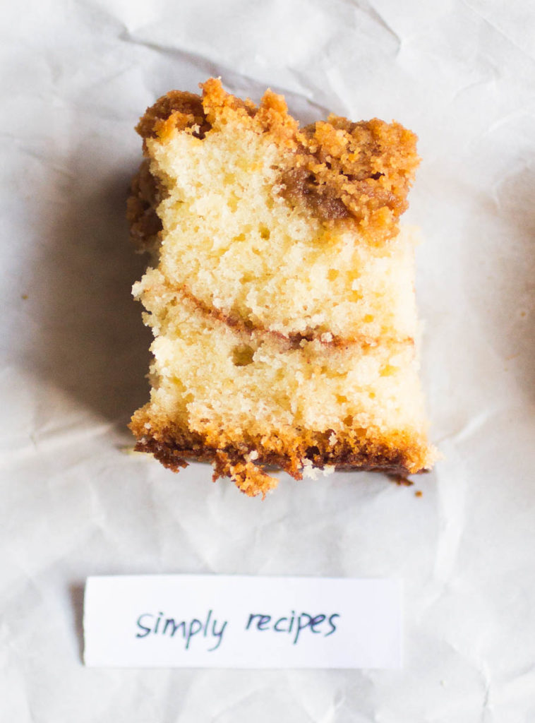Simply Recipes Coffee Cake.