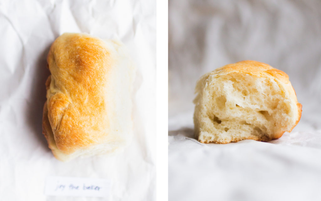 joy the baker parker house roll.