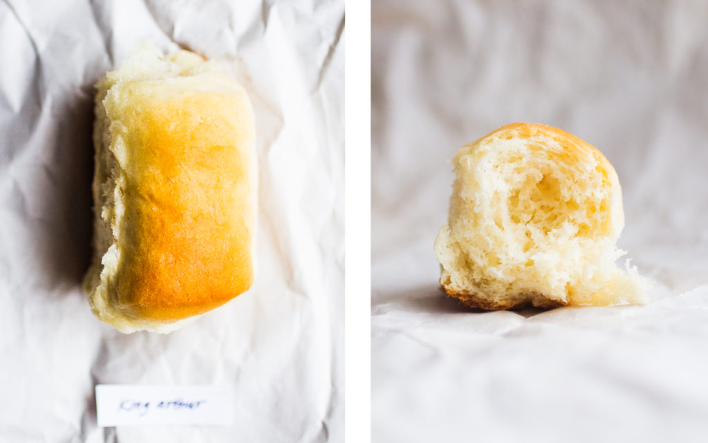 king arthur baking parker house roll.