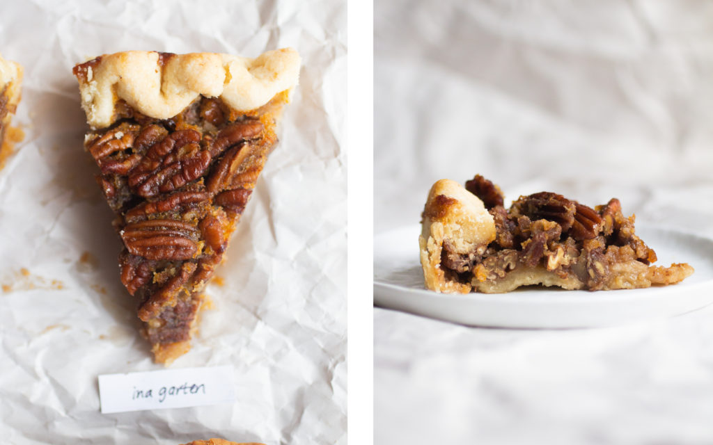 Ina Garten pecan pie.