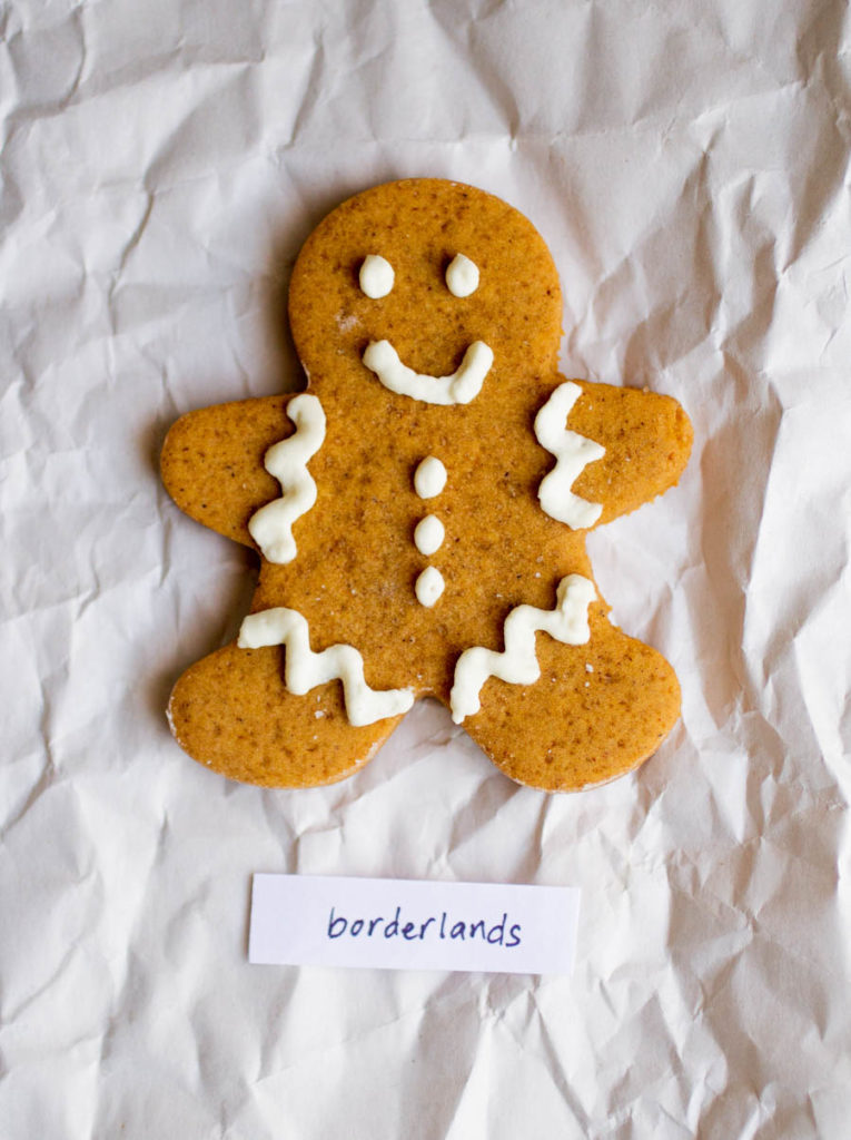 Borderlands gingerbread man.