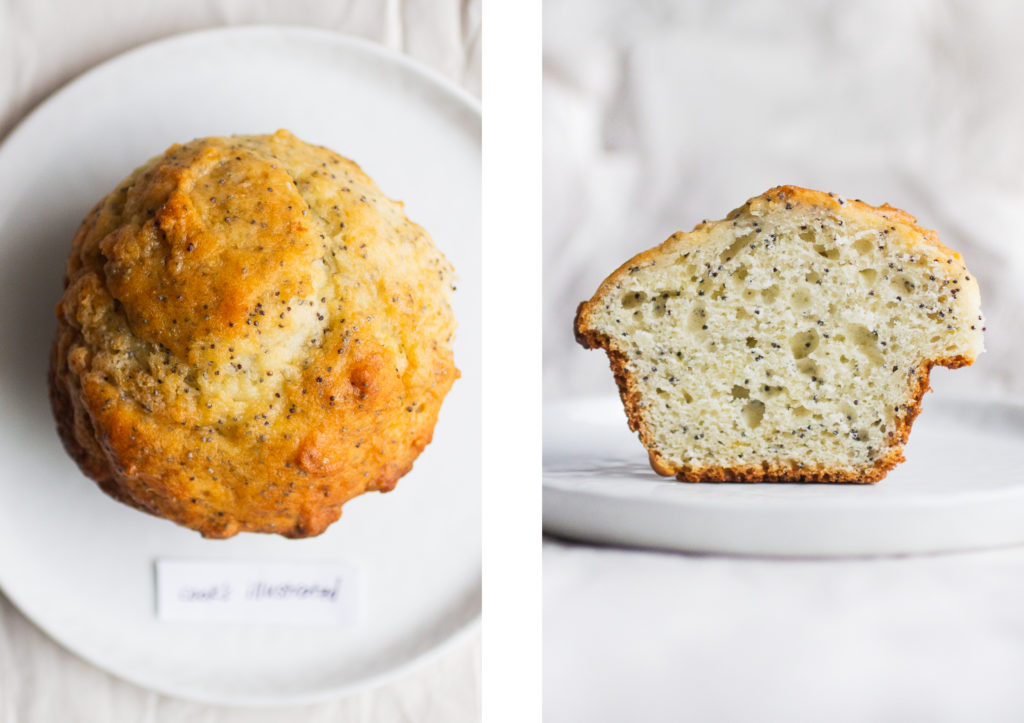 lemon poppy seed muffin cook\'s illustrated.