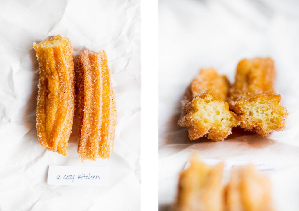 A Cozy Kitchen churros.