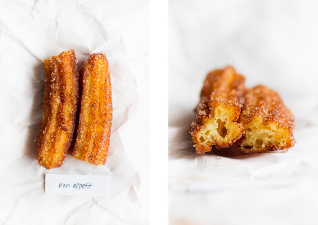 Bon Appetit churros.