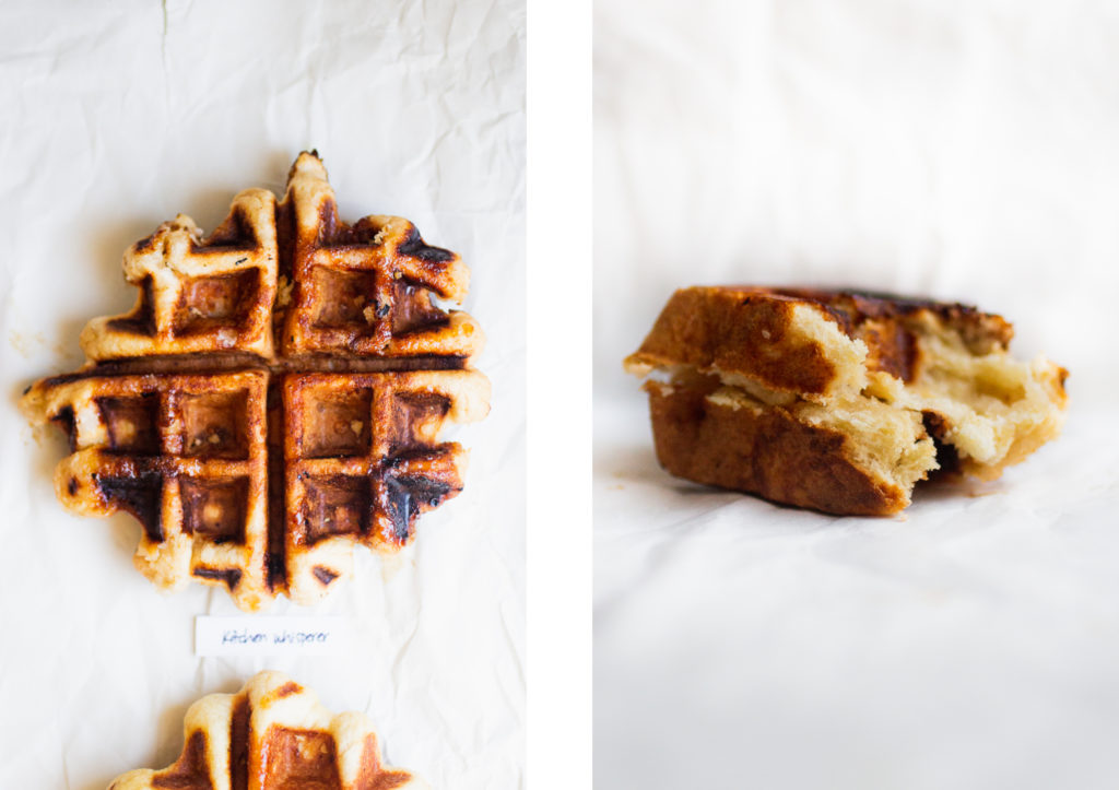 Kitchen Whisperer liege waffle.