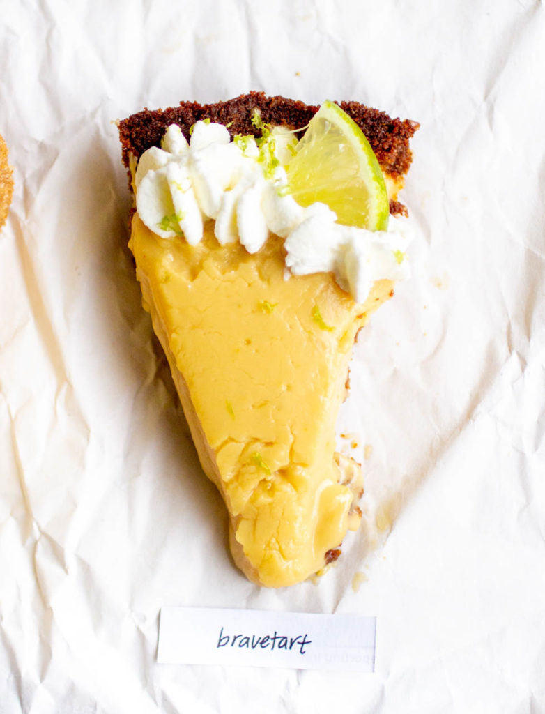 Bravetart key lime pie.