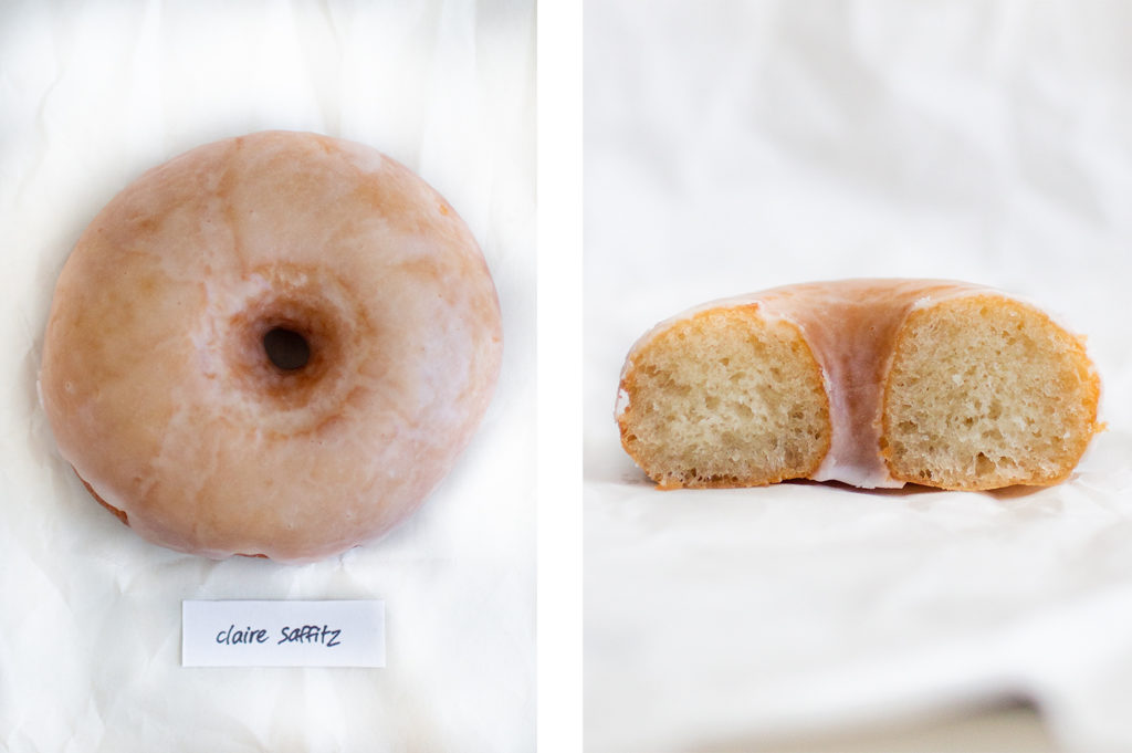 Claire Saffitz glazed doughnut.