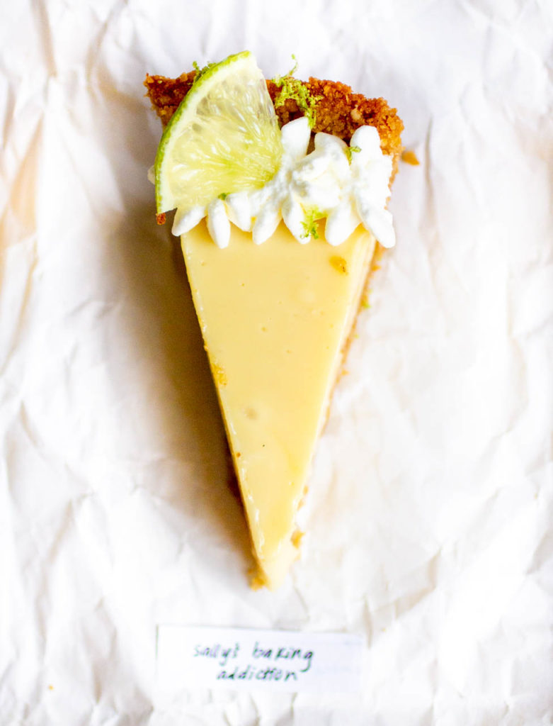 Sally\'s Baking Addiction key lime pie.