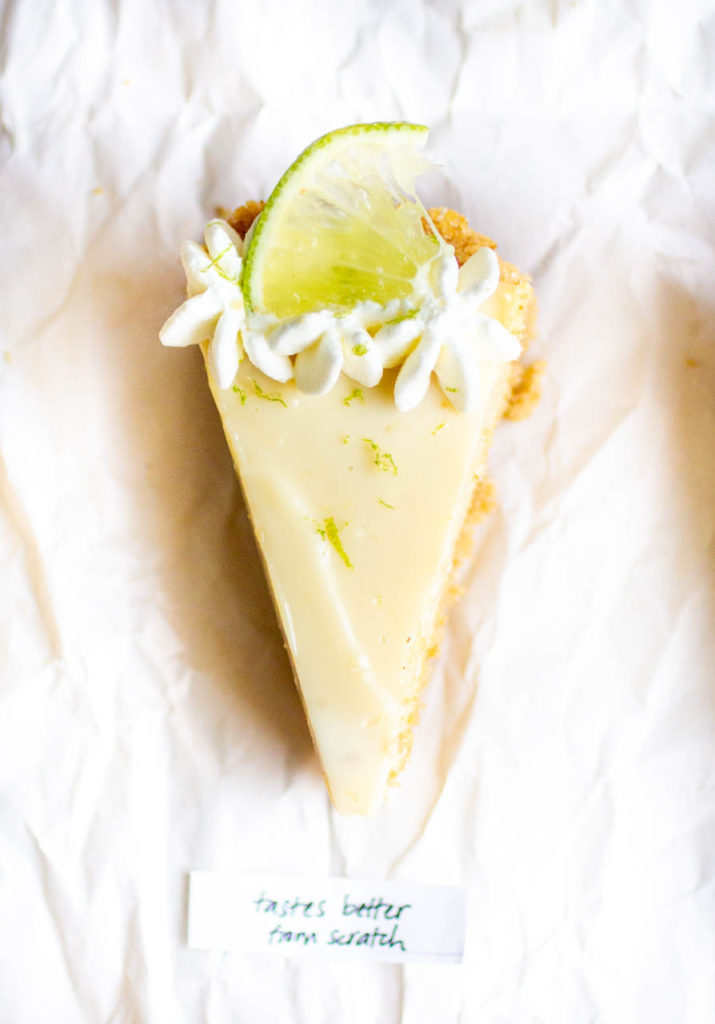 Tastes Better From Scratch key lime pie.
