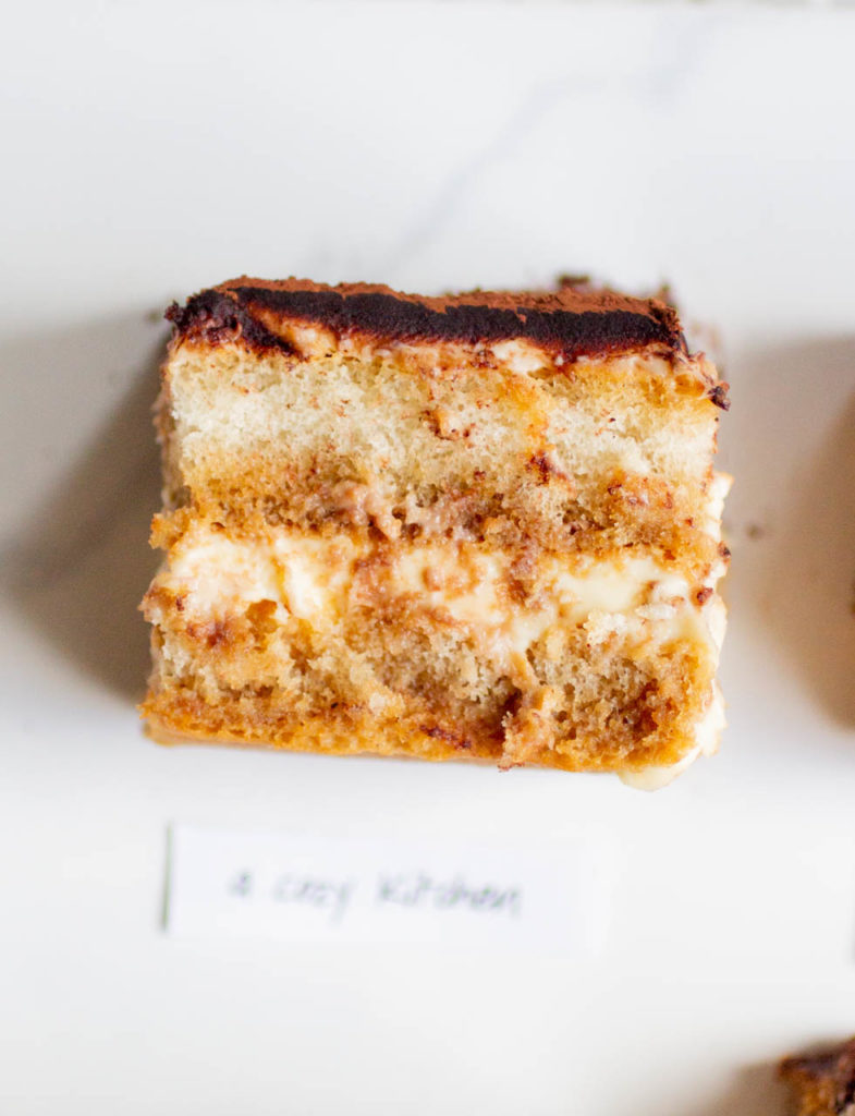 A Cozy Kitchen tiramisu.