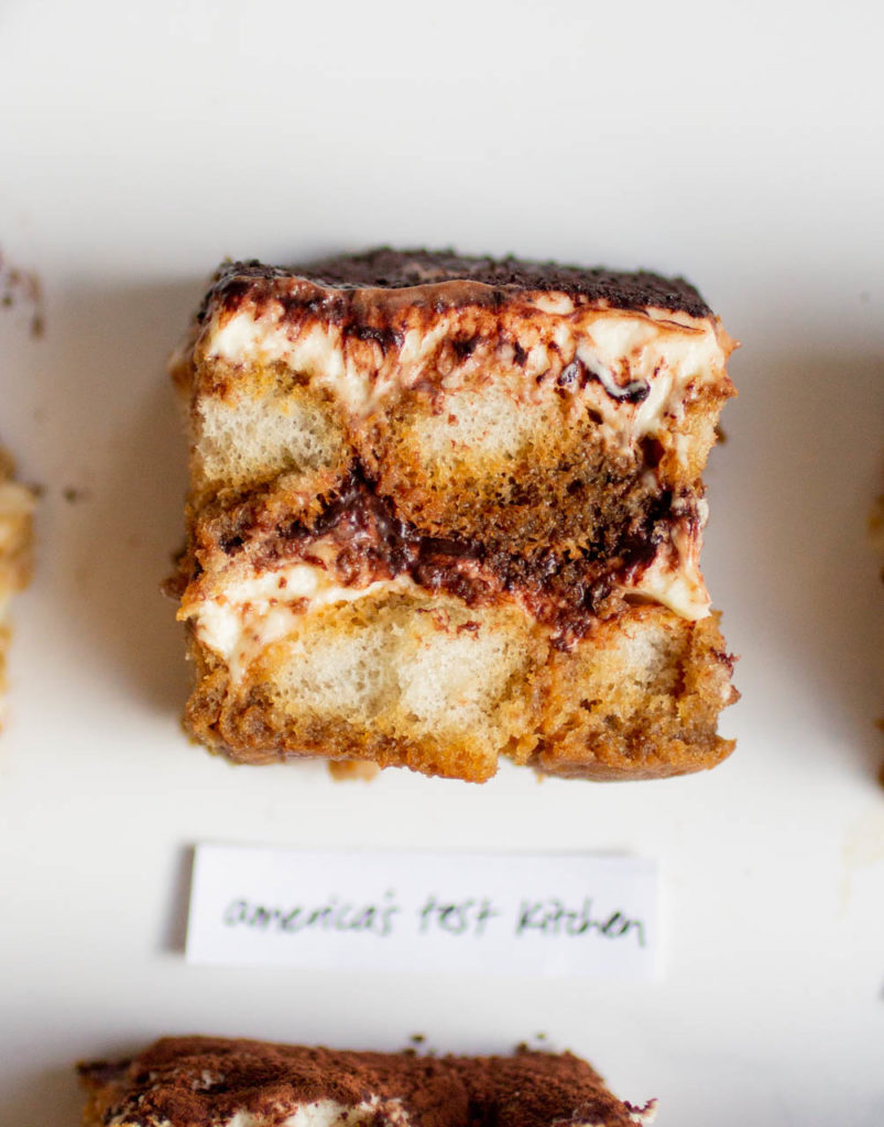 America\'s Test Kitchen tiramisu.