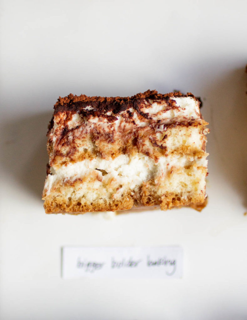 Bigger Bolder Baking tiramisu.