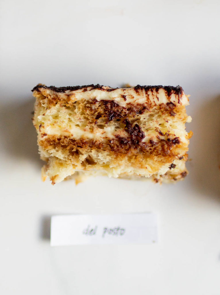 Del Posto tiramisu.