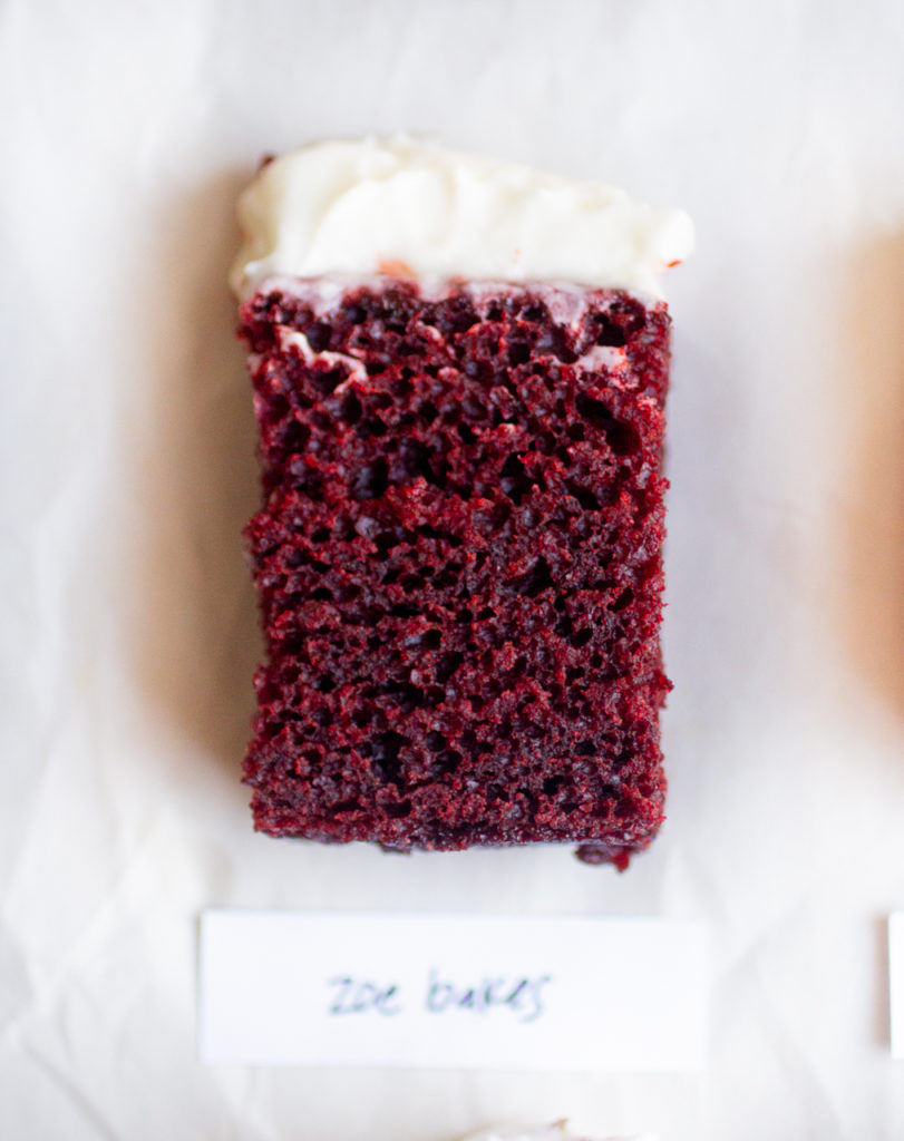 Zoe Bakes red velvet cake.