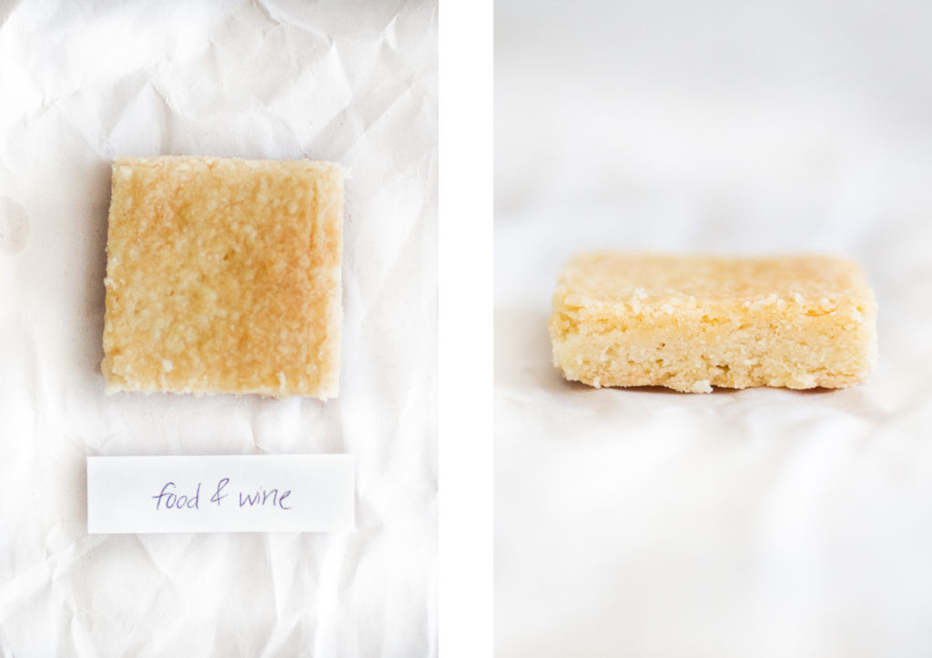 Food & Wine shortbread.
