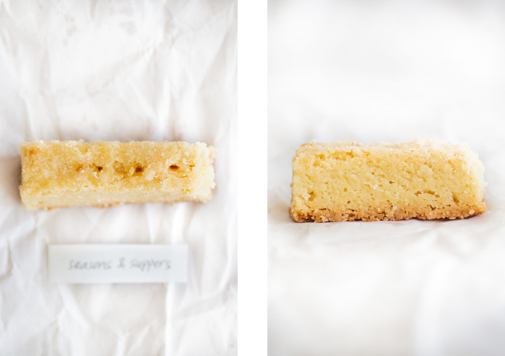 Seasons and Suppers shortbread.