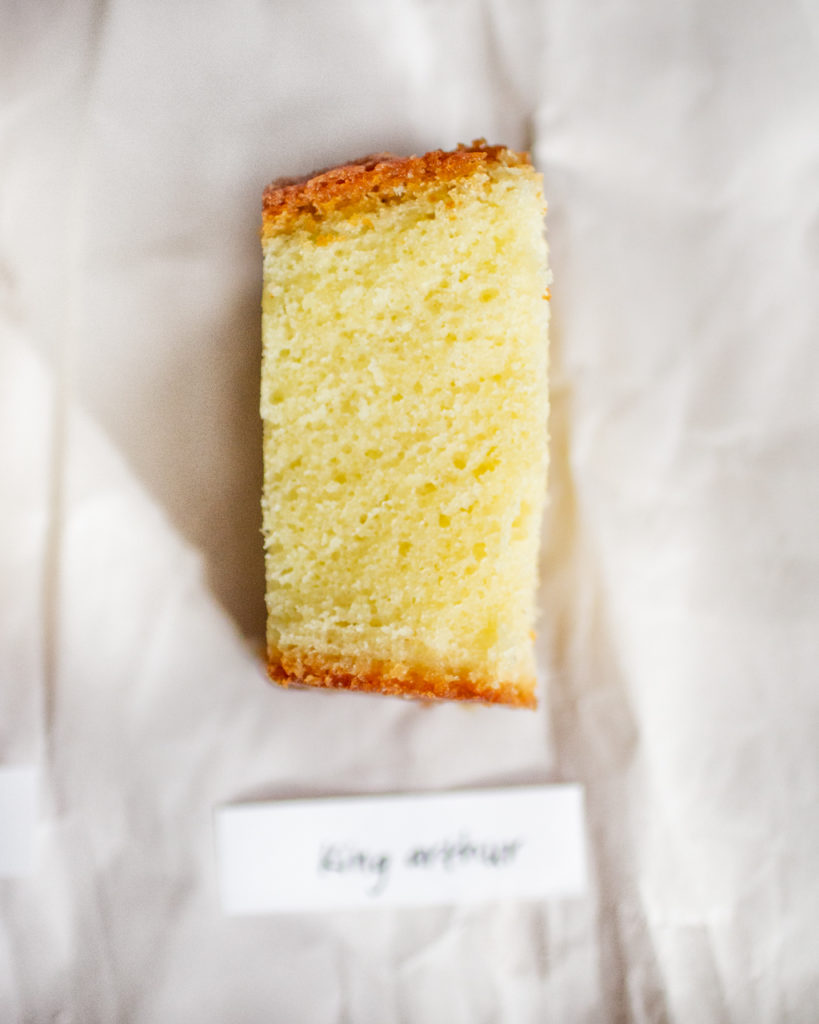 King Arthur olive oil cake.