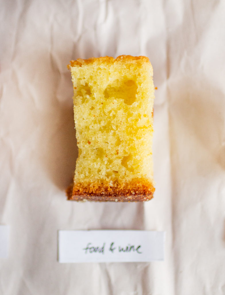 Food & Wine olive oil cake.