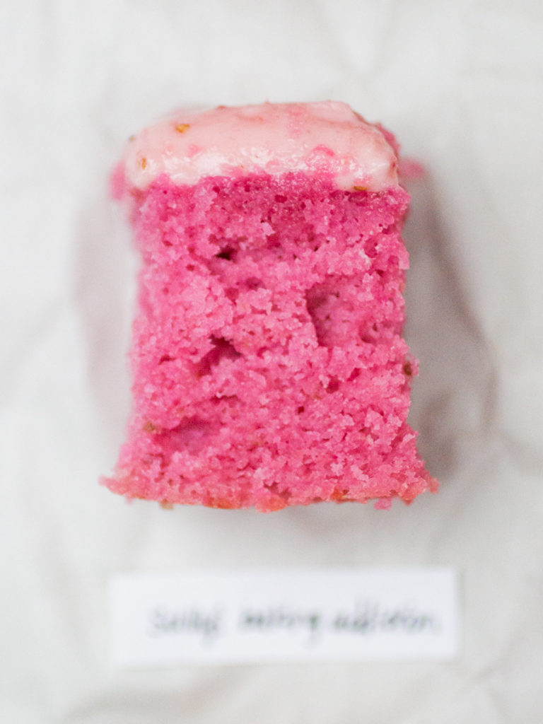 Sally\'s Baking Addiction strawberry cake.