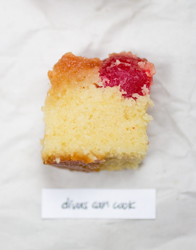 Divas Can Cook upside down pineapple cake.