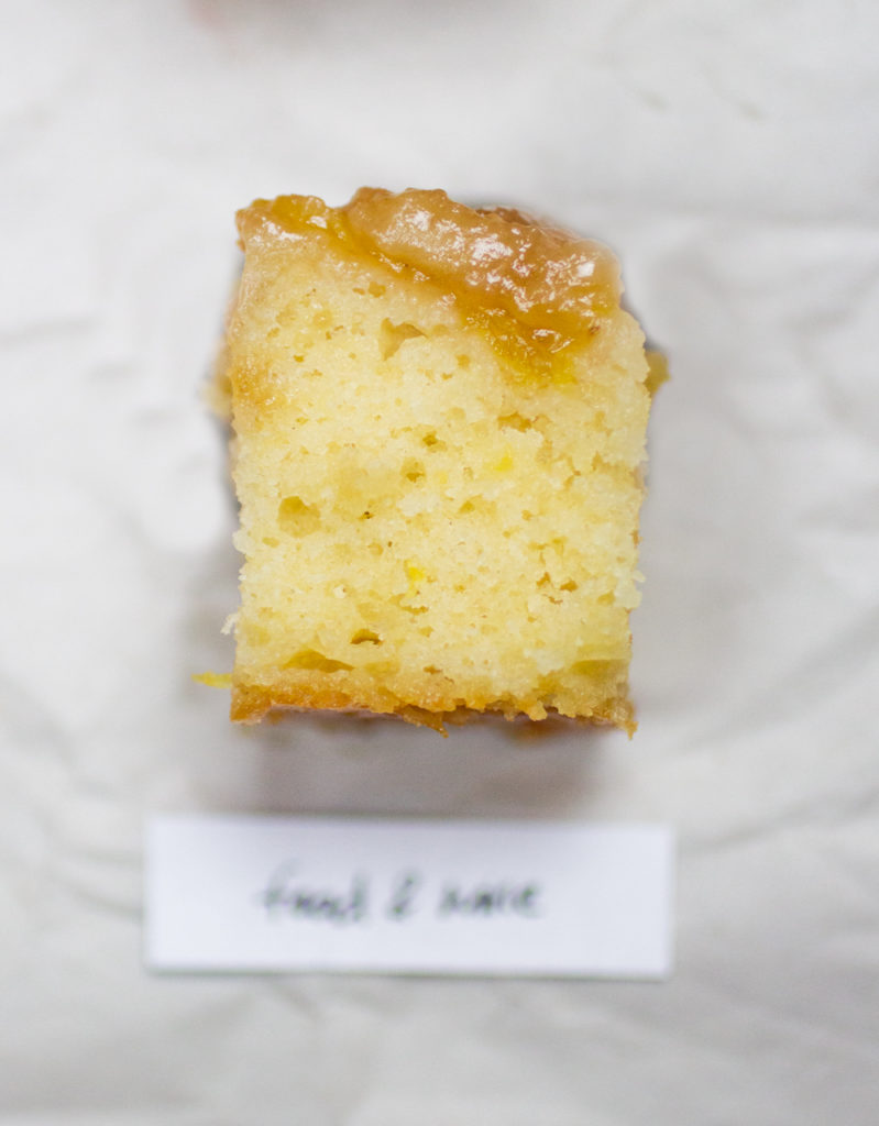 Food & Wine upside down pineapple cake.