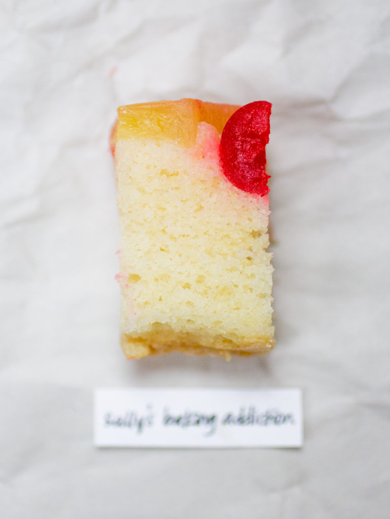 Sally\'s Baking Addiction upside down pineapple cake.