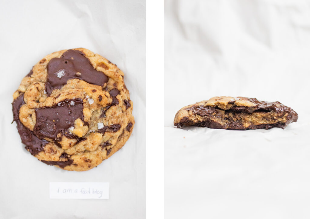 I Am a Food Blog brown butter chocolate chip cookie.