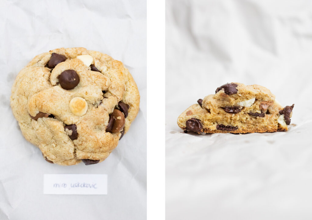 Miro Uskokovic brown butter chocolate chip cookie.