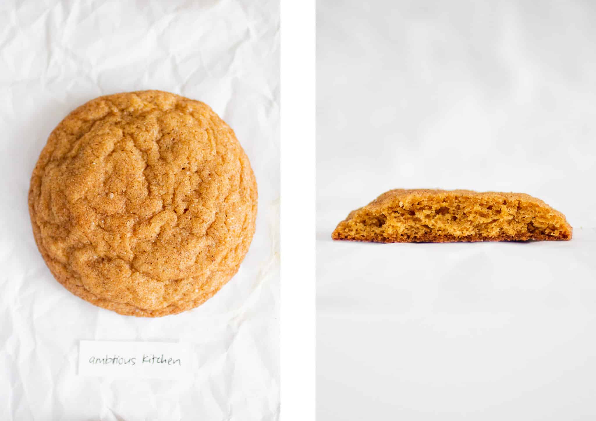 Ambitious kitchen pumpkin cookies.