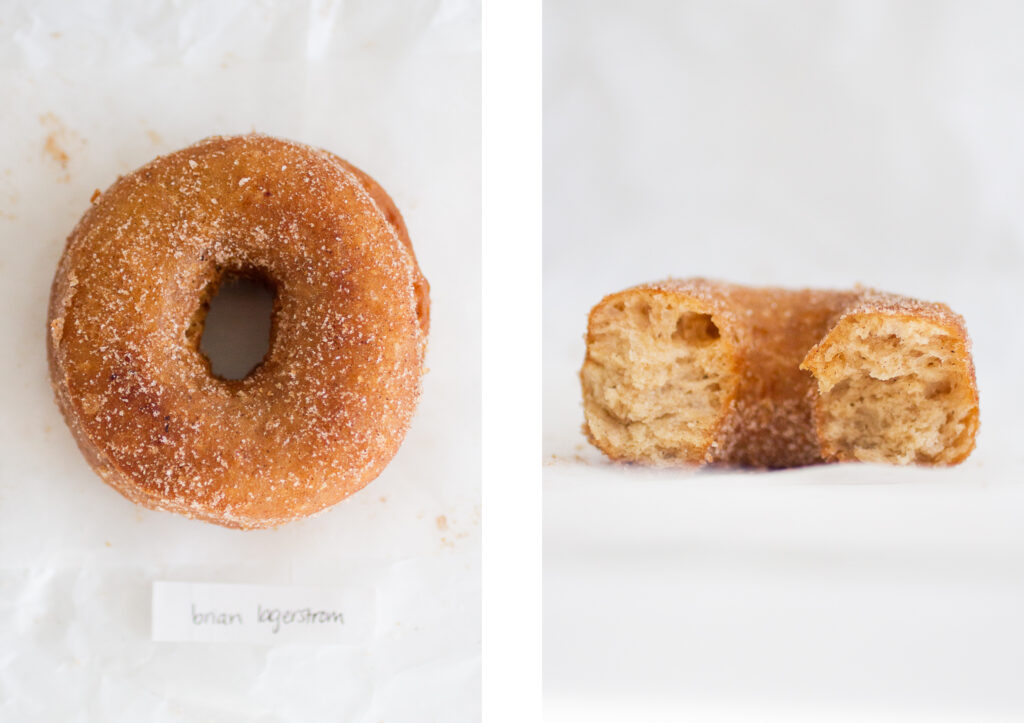 Brian Lagerstrom apple cider doughnut.