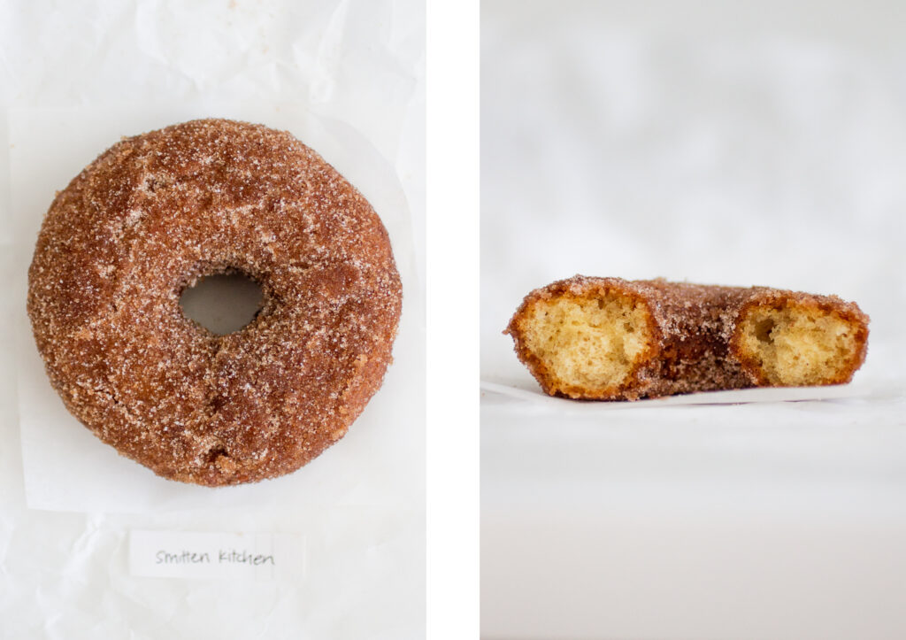 Smitten Kitchen apple cider doughnut.