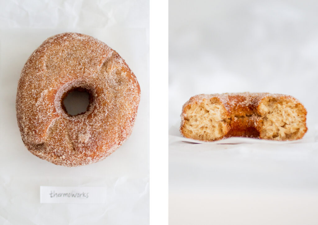 Thermoworks apple cider doughnut.